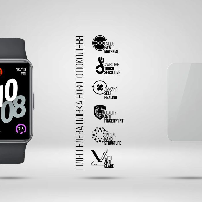 Плівка захисна Armorstandart Matte hydrogel Huawei Band 10 6 pcs (ARM92047) зображення 2