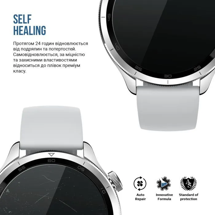 Плівка захисна Armorstandart Matte hydrogel Xiaomi Watch S4 47mm 6 pcs (ARM92139) зображення 3