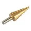 Сверло Graphite ступенчатые, TiN, 4x12/20/32мм, набор 3шт, 0.22кг (54T300) изображение 6