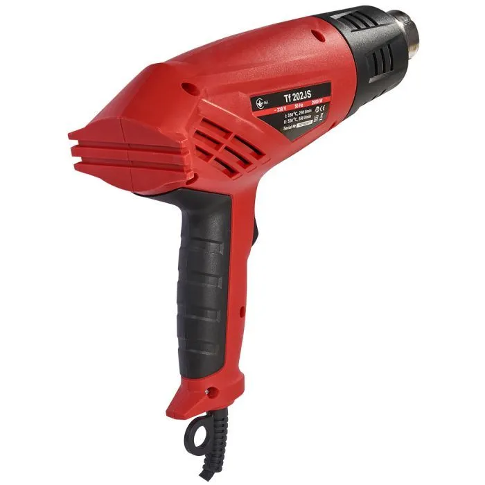 Строительный фен Vitals Tf 202JS, 2000W, 350/550°C, 260–550л/мин, 0.72кг (52099) изображение 7