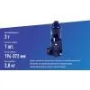 Домкрат Vitol DB-03006/T90304, телескопічний, гідравлічний, 3т, min 194мм, max 372мм (DB-03006) зображення 6
