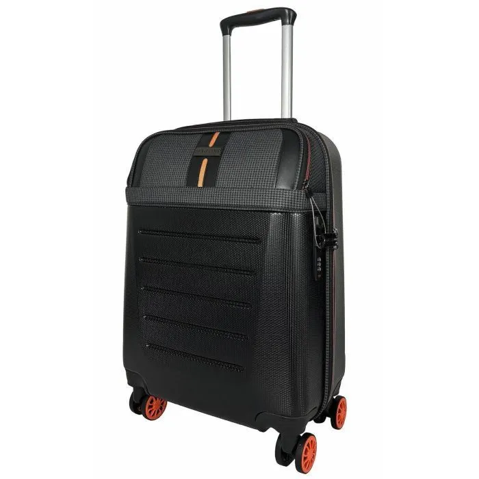 Чемодан Semi Line 20" (S) Black/Orange Line (T5734-1) (DAS303800)