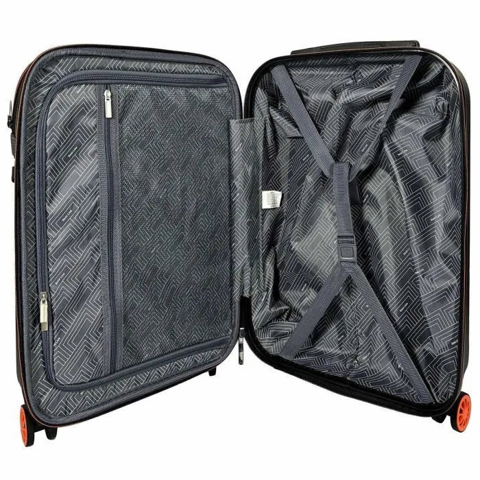 Чемодан Semi Line 20" (S) Black/Orange Line (T5734-1) (DAS303800) изображение 6