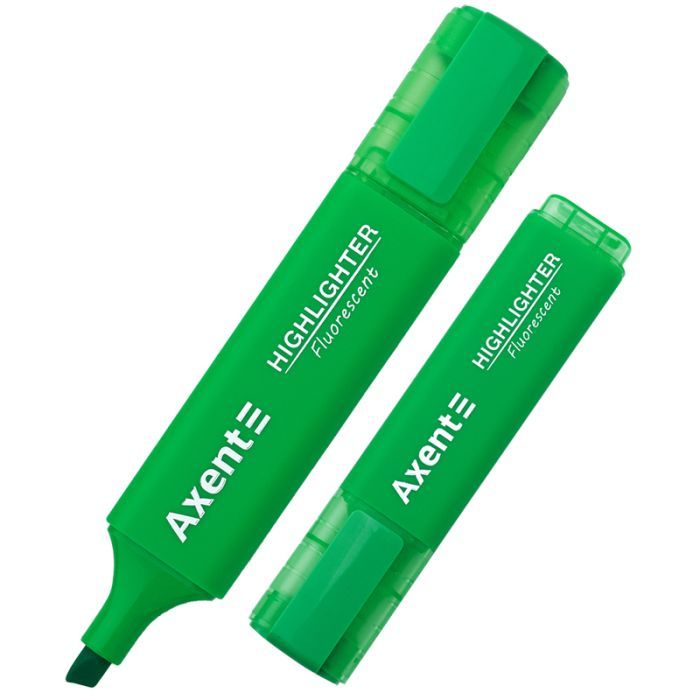 Маркер Axent Highlighter 2537-A, 1-5 мм клиноп. жовтий (2537-08-A)
