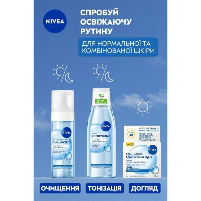 Пенка для умывания Nivea Мусс Освежающий 150 мл (4005900289025) изображение 7