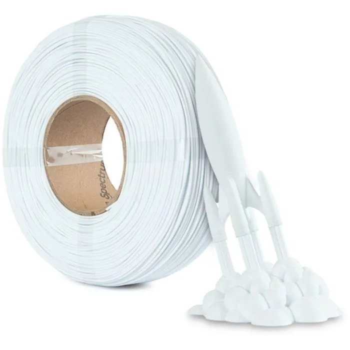 Пластик для 3D-принтера Spectrum PLA HS Premium 1.75mm 1kg ReFill, White, Artctic (81260) зображення 3