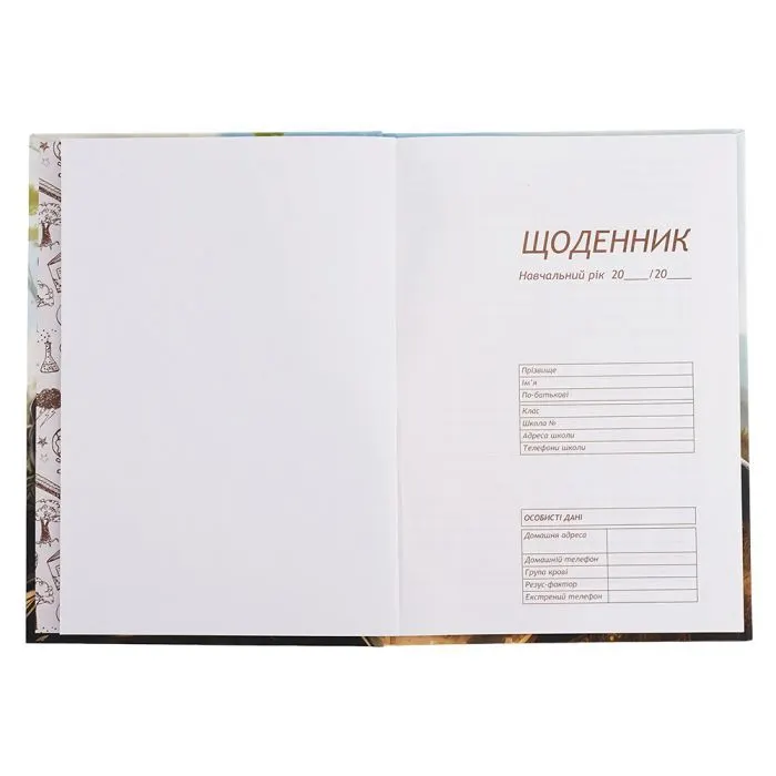 Дневник школьный ZiBi ДИНОЗАВР В5, 40 листов, твердая обложка (ZB.13764-28) изображение 4