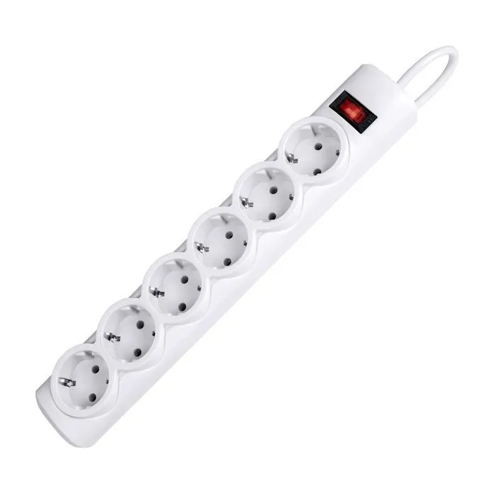 Мережевий фільтр живлення Defender DFS 153 6 роз 3m White (994900)