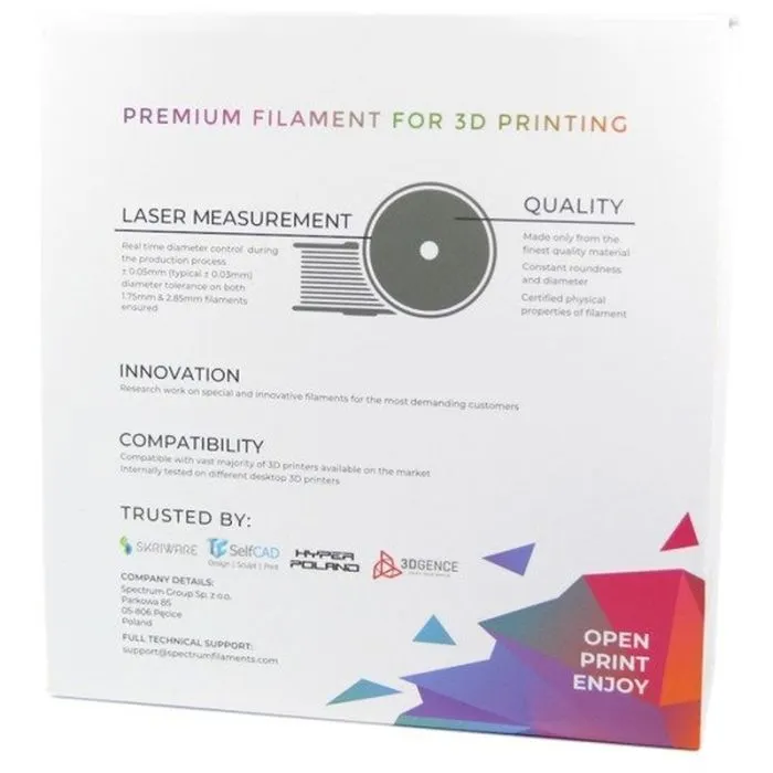 Пластик для 3D-принтера Spectrum PLA Glitter 1.75mm 1kg Gold,Aztec (80185) изображение 6