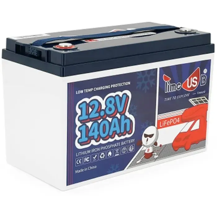 Батарея LiFePo4 Timeusb 12.8V 140Ah 1792Wh BMS 50A (T12V140-100-BASIC-4-A100)