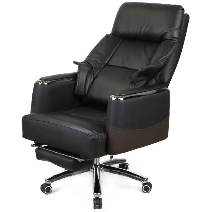 Офисное кресло Аклас Есаул, Кожа LC-A Black/PU Black (00174390) изображение 5