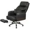 Офисное кресло Аклас Есаул, Кожа LC-A Black/PU Black (00174390) изображение 6
