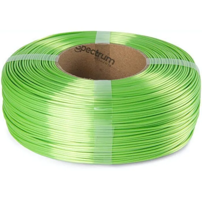 Пластик для 3D-принтера Spectrum PLA Silk 1.75mm 1kg ReFill, Green, Apple (81308) изображение 2