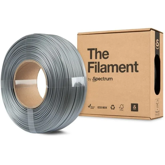 Пластик для 3D-принтера The Filament PETG Lite 1.75mm 1kg ReFill Silver (TF-24249) изображение 3
