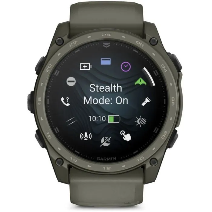 Смарт-годинник Garmin Tactix 8 Cerakote, Olive Drab, 51mm, GPS смарт-годинник (010-04553-11) зображення 7