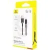 Дата кабель USB AM to USB-C 1.0m 60W black/gold Baseus (P10377802U01-00) изображение 6