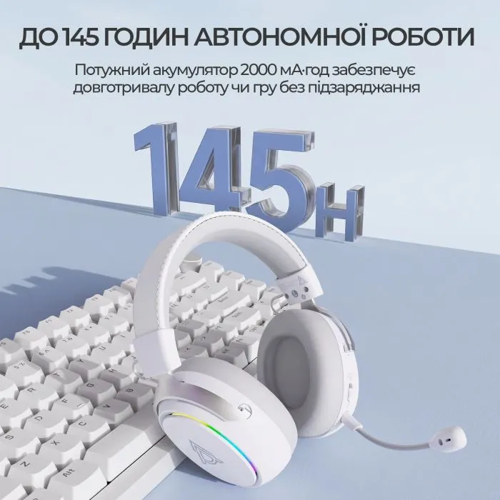 Наушники Ajazz AHM10 Max Black (AHM10-MAX-B) изображение 13