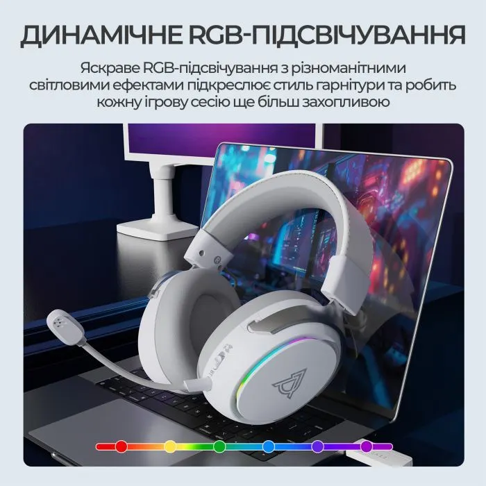 Наушники Ajazz AHM10 Max Black (AHM10-MAX-B) изображение 18