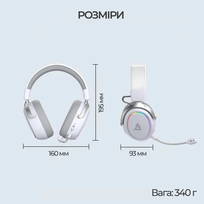 Наушники Ajazz AHM10 Max Black (AHM10-MAX-B) изображение 20