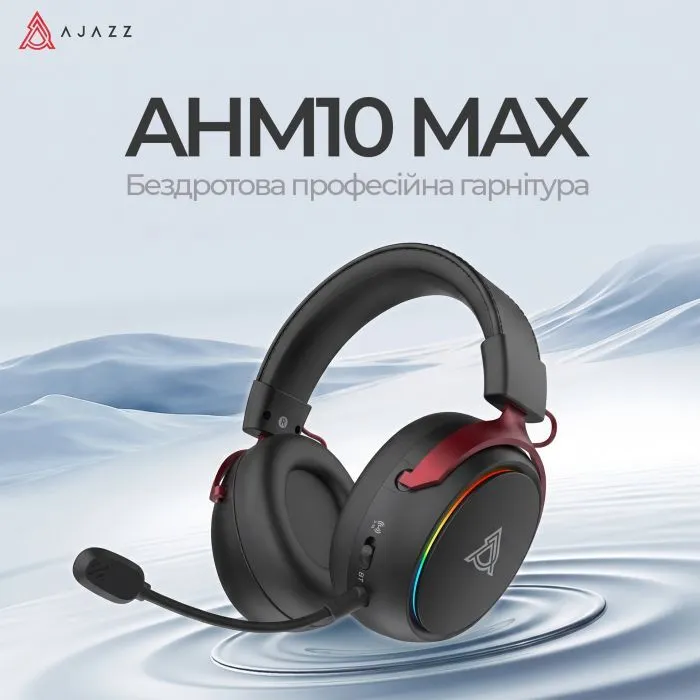 Наушники Ajazz AHM10 Max Black (AHM10-MAX-B) изображение 7