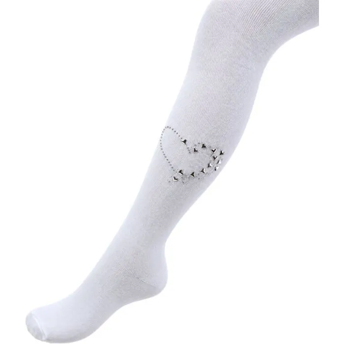 Колготки детские BNM со стразами (M0C0302-1187-13G-white)