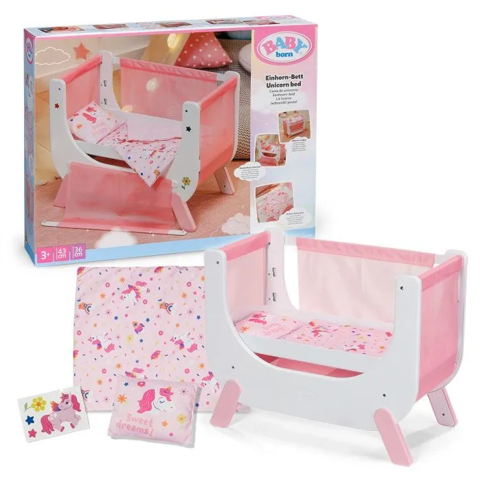Аксессуар к кукле Baby Born Кроватка для куклы – Сны Единорога (840993)