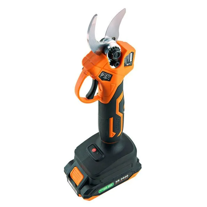 Секатор SEQUOIA 20V, безщітковий двигун, 30мм, 2Ah, ЗП (SBP2030B-QV)