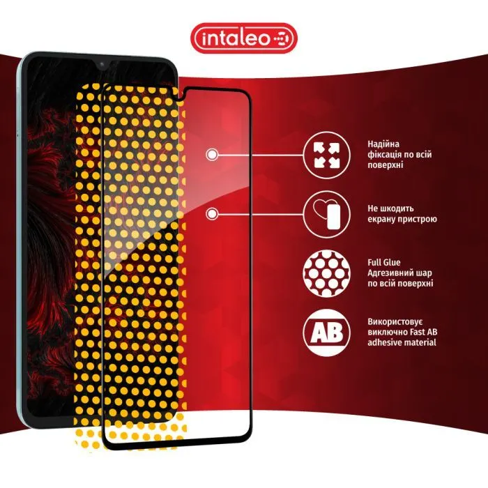 Скло захисне Intaleo Full Glue Xiaomi Redmi A5 4G Black (1283126620461) зображення 7