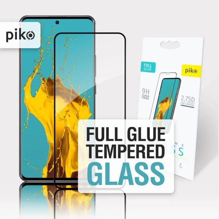 Стекло защитное Piko Full Glue Xiaomi Redmi Note 14 Pro Plus 5G Black (1283126623707) изображение 2