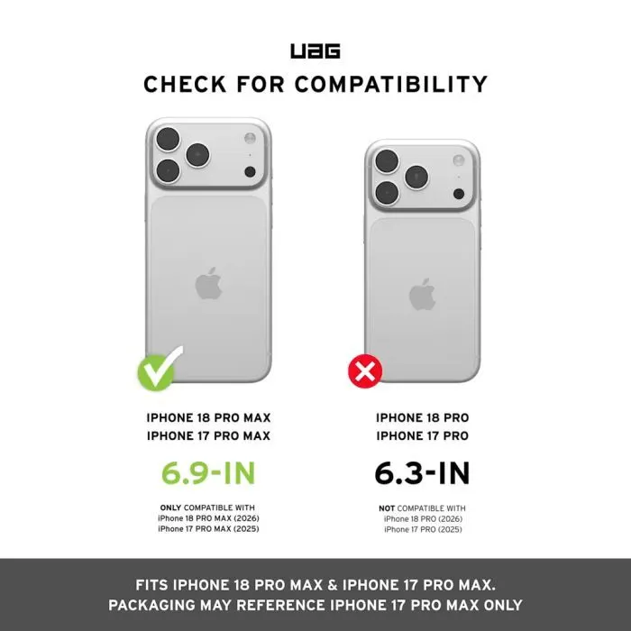 Чохол до мобільного телефона UAG Plyo Magsafe iPhone 18 Pro Max Iridiscent (114590114K4K) зображення 5