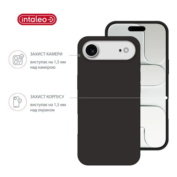 Чохол до мобільного телефона Intaleo Silicone Case Apple iPhone 17 Air Olive (1283126630477) зображення 3