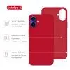 Чохол до мобільного телефона Intaleo SoftShell Apple iPhone 16 Red (1283126609190) зображення 3