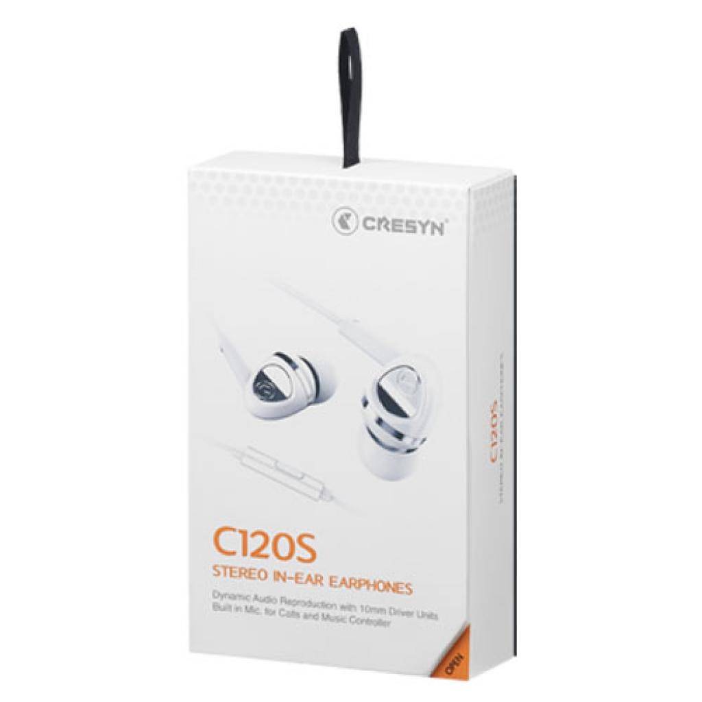 Навушники Cresyn C120S White (CPU-ES2120WH01) зображення 3