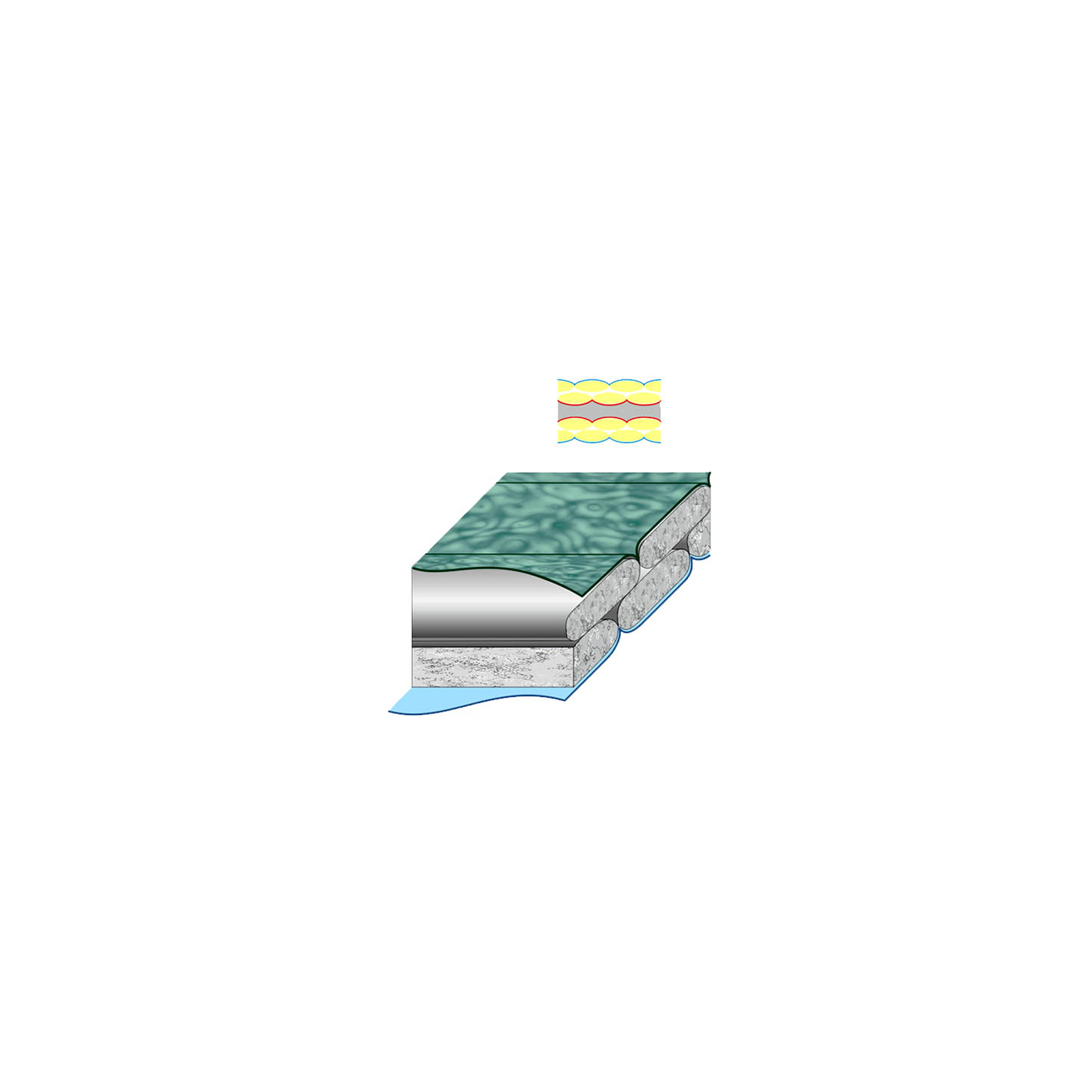 Спальный мешок Terra Incognita Asleep 300 (R) (зелений) (4823081502166) изображение 2