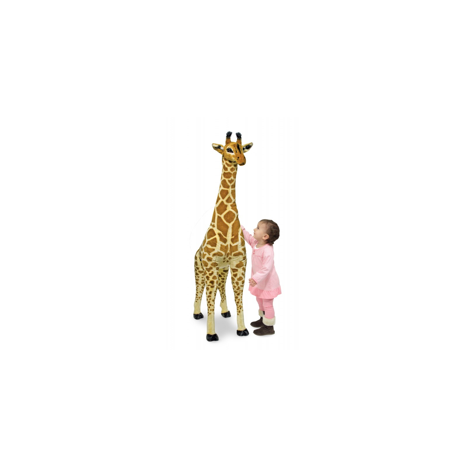 Мягкая игрушка Melissa&Doug Огромный плюшевый жираф, 1,40 м (MD2106) изображение 3