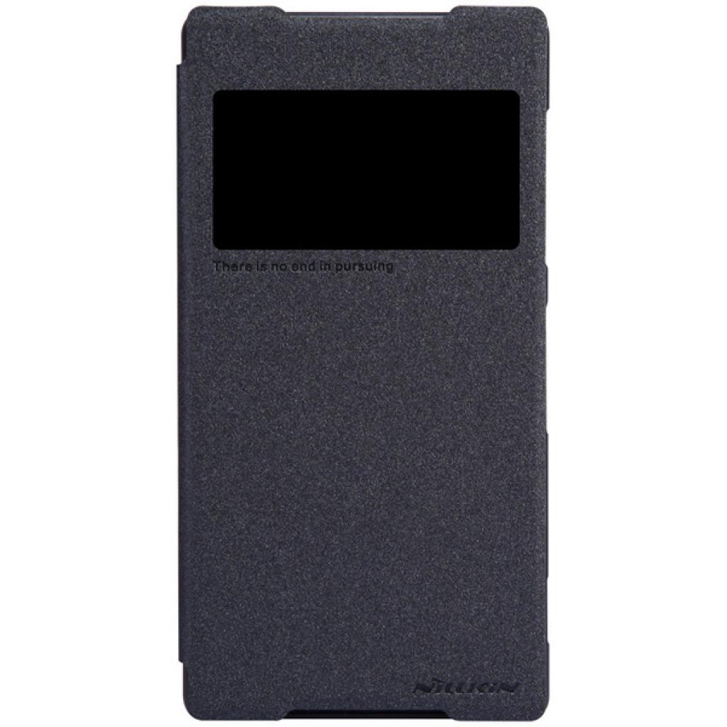 Чохол до мобільного телефона Nillkin для Sony Xperia Z2 /Spark/ Leather/Black (6147181)