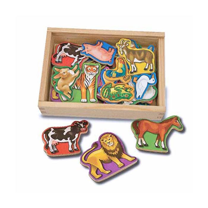 Развивающая игрушка Melissa&Doug Фигурки животных с магнитами (MD475) изображение 2