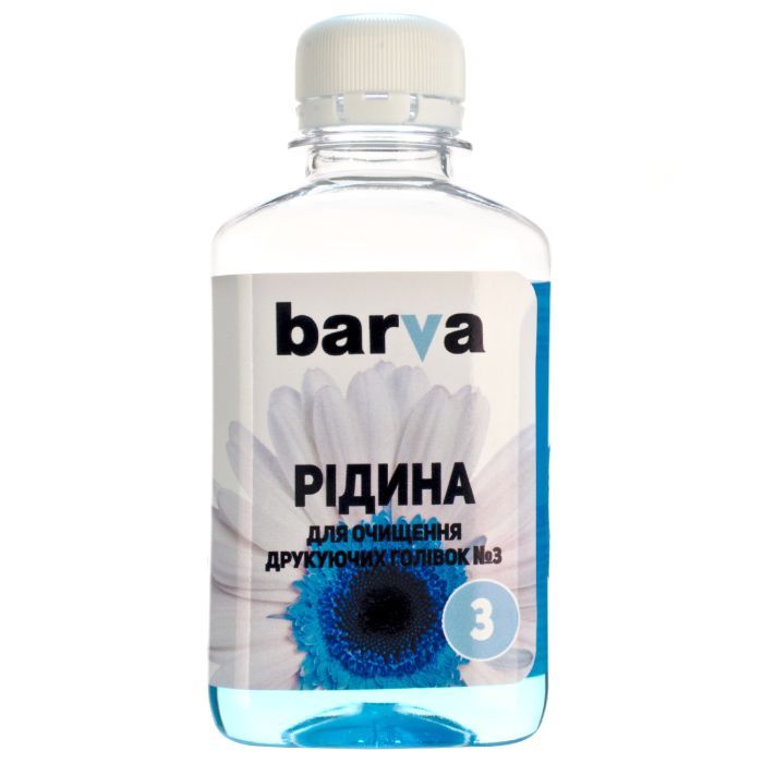 Рідина для очистки Barva №3 для CANON/EPSON/HP/LEXMARK (Pigment) 180г (F5-020) зображення 2