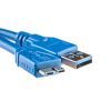 Дата кабель USB 3.0 AM to Micro B 0.1m PowerPlant (KD00AS1229)
