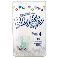 Подгузники BabyBaby Soft Standard Maxi 4 (7-18 кг) 20 шт (8588004865600)