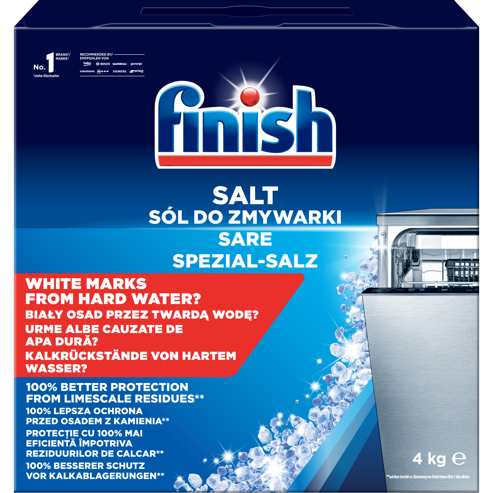 Соль для посудомоечных машин Finish 1.5 кг (8594002682736)