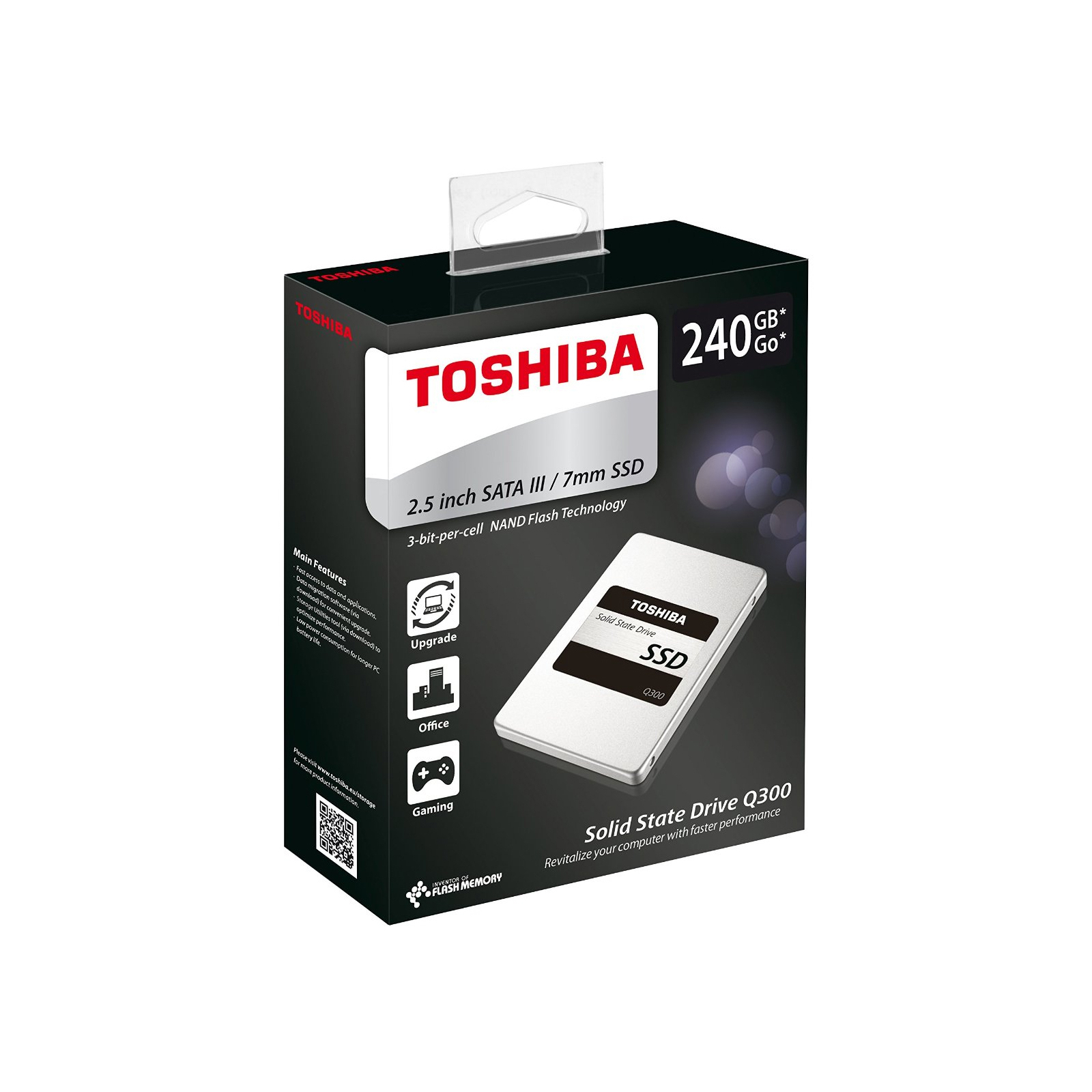 Накопитель SSD 2.5" 240GB Toshiba (HDTS824EZSTA) изображение 4
