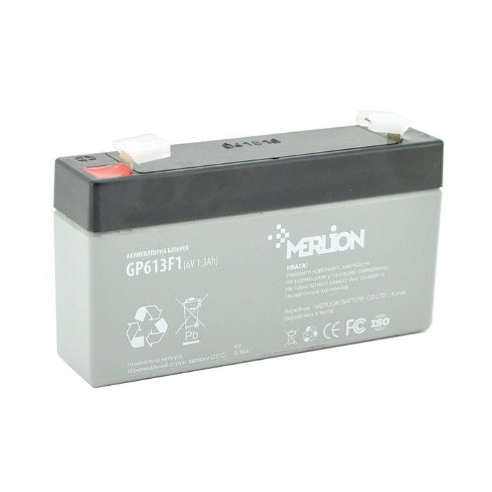 Батарея к ИБП Merlion 6V-1.3Ah (GP613F1)