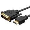 Кабель мультимедийный HDMI M to DVI M 1.8m 24+1pin Patron (CAB-PN-DVI-HDMI-18F)