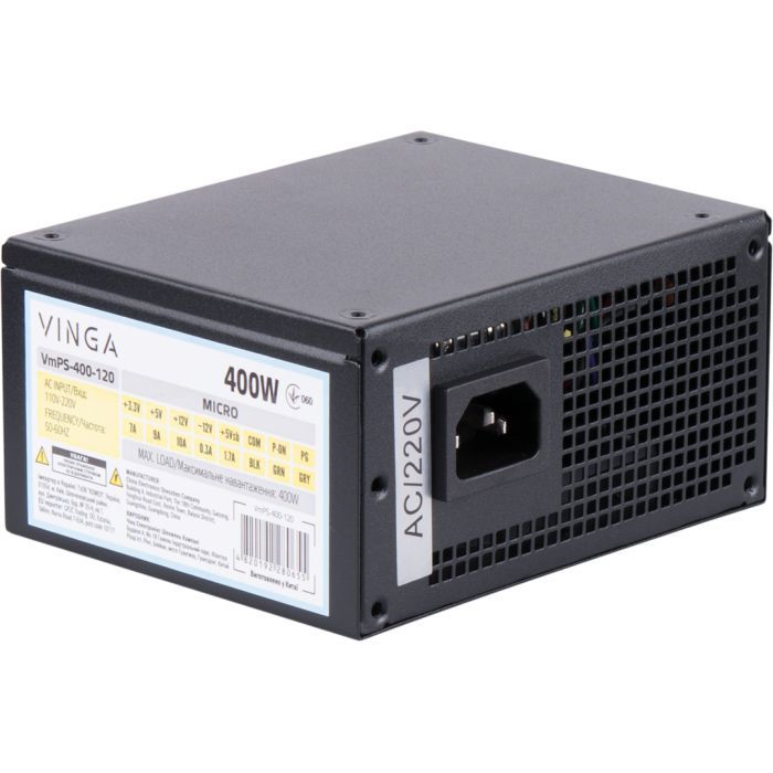 Блок питания Vinga 400W ОЕМ (VmPS-400-120) изображение 5