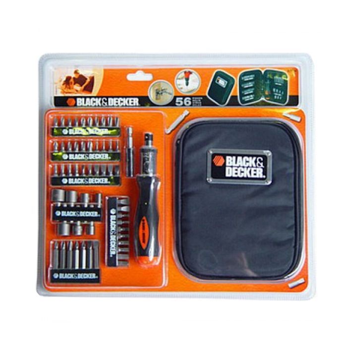 Набір інструментів Black&Decker A7104-XJ 56 предм. (A7104)