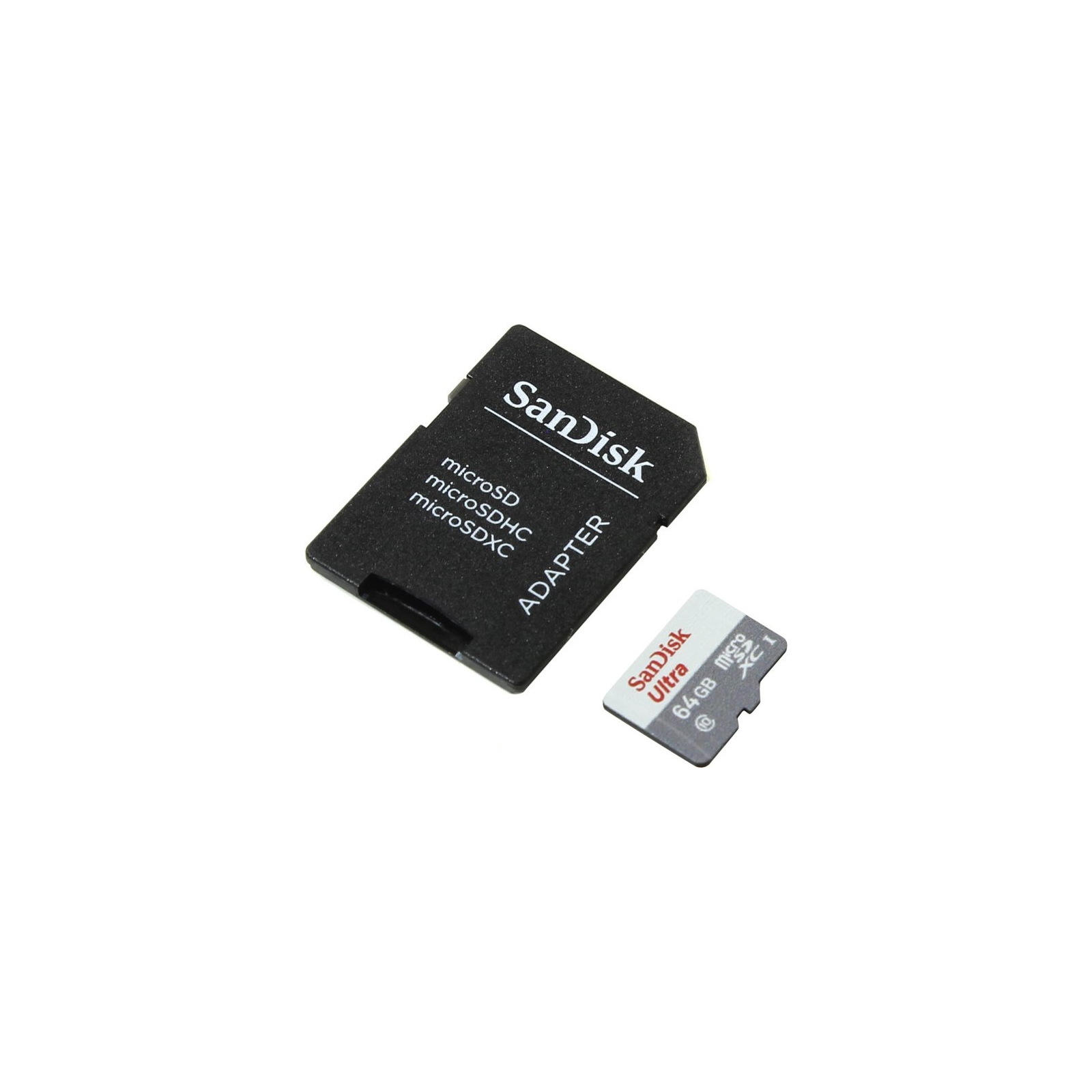 Карта пам'яті SanDisk 64GB microSDXC class 10 UHS-I Ultra (SDSQUNB-064G-GN3MA) зображення 2
