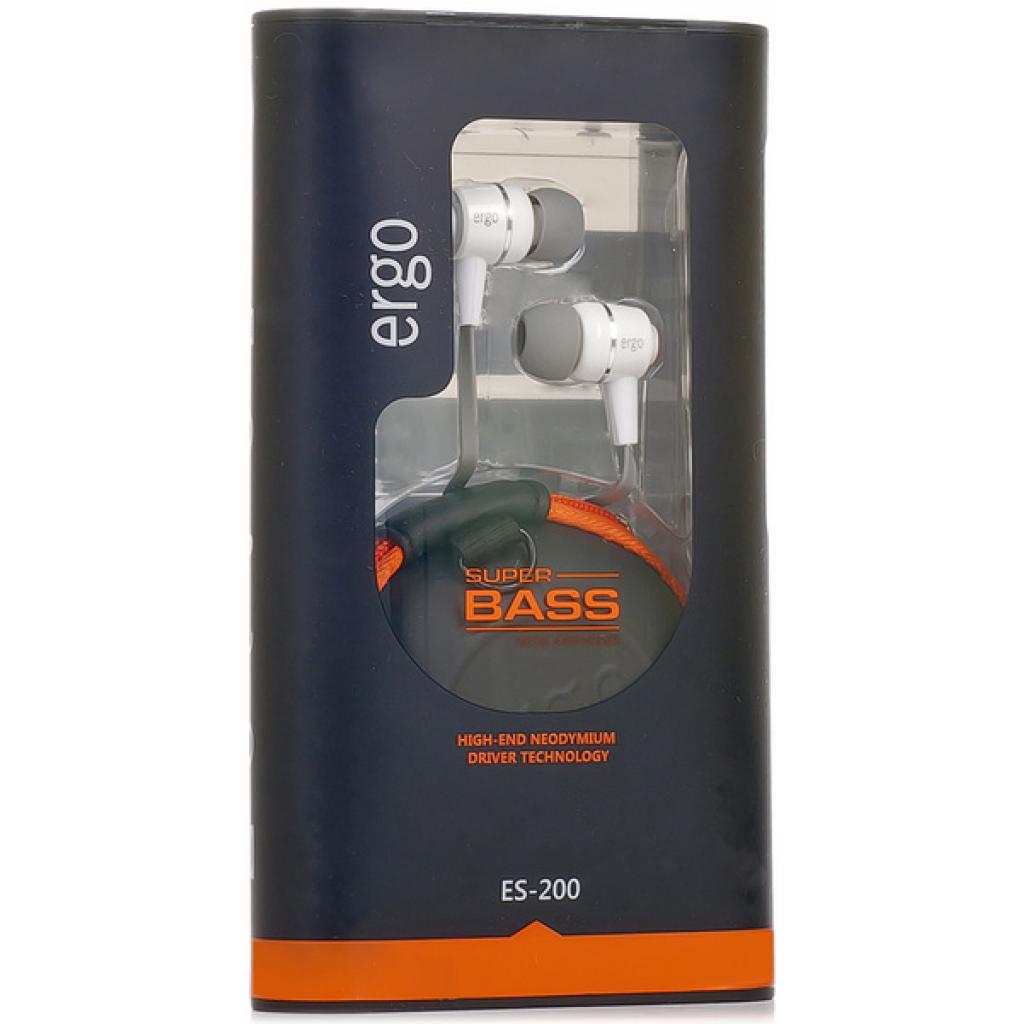 Навушники Ergo ES-200 White (ES-200W) зображення 4