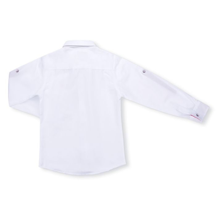 Рубашка детская E&H с красной бабочкой (G-233-140B-white-red) изображение 4