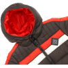 Куртка Verscon з помаранчевою смугою (2663-110B-brown) зображення 3